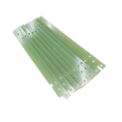ガラス繊維のガラス繊維の樹脂PrepregはCNCの製粉の機械化の部品の緑の黄色をめっきする