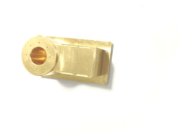 黄色い陽極酸化の金属の予備品、ステンレス鋼CNCの機械化の回転部品