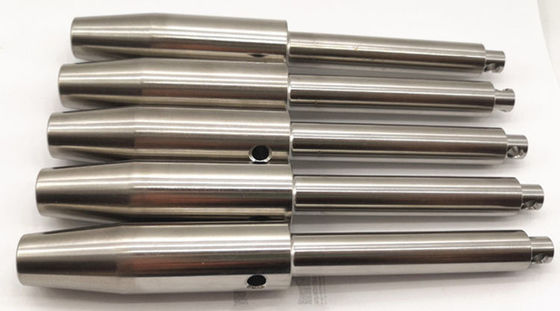 航空医学シャフトのチタニウムの機械化の部品、版のローラーCNCの回転部品