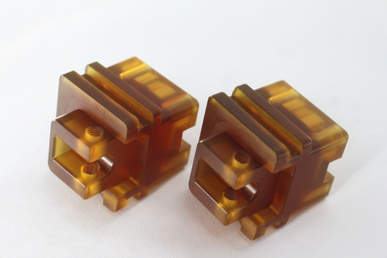 Delrin POM ポリ塩化ビニールのナイロン CNC の機械化のフライス加工のプラスチック部品